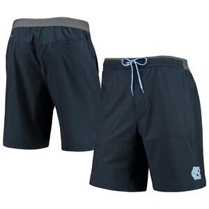 North Carolina Tar Heels Columbia Twisted Creek Omni-Shield 9" Shorts XXL UNC 9"